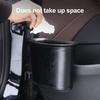 Автомобильная мусорка для автомобиля из искусственной кожи, подвесная сумка-органайзер на дверь для мусора, водонепроницаемый карман-органайзер для салона автомобиля