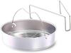 Fissler Steaming Перфорированный штатив для приготовления на пару Сделано в Рекомендуется как японская доска из нержавеющей стали, пароварка, корзина, 22 см, В комплекте, Германия, Подарок,
