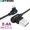 KEYSION USB-кабель для iPhone xs, кабель для передачи данных, кабель для зарядки типа C, телефонный шнур, микро-USB для Samsung