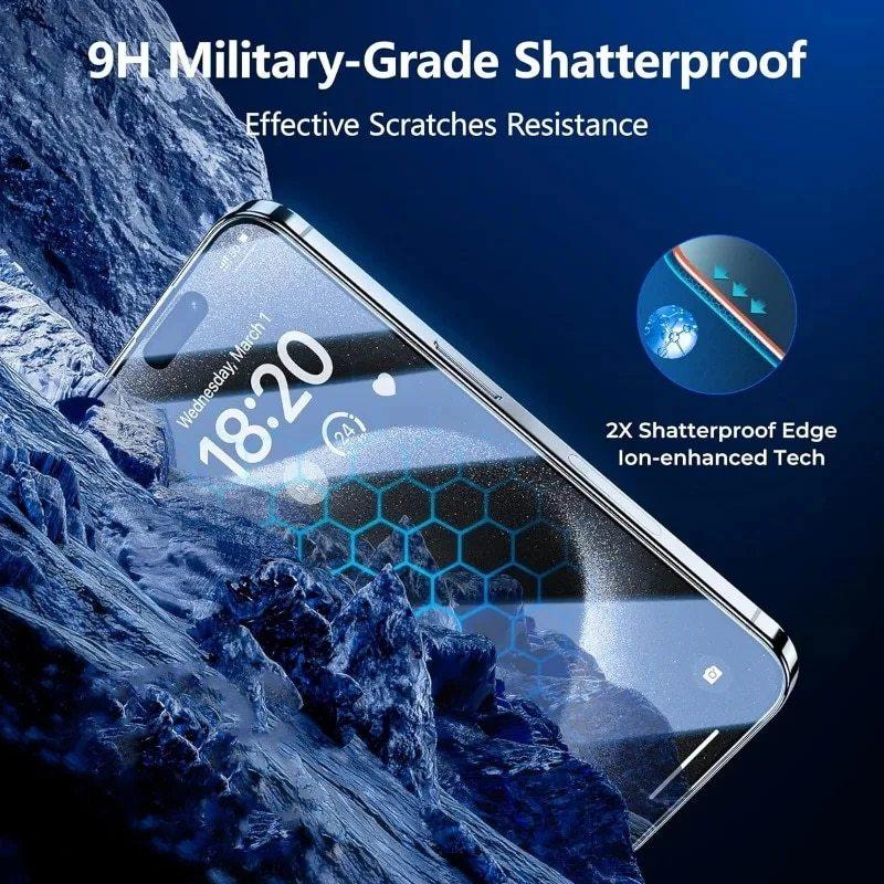 4 шт. Защитная пленка для экрана для iPhone 14 Pro Max 14 Plus, антишпионское стекло для iPhone 13 15 12 11 Pro Max 13 Mini, закаленное стекло