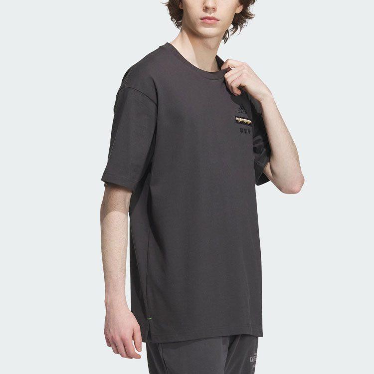adidas Футболка мужская Угольно-черная IK3499