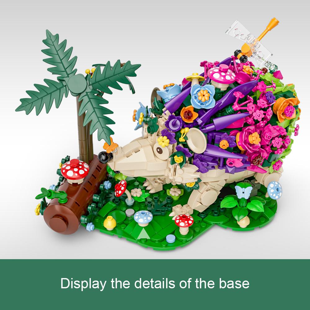 Наборы строительных блоков «Цветок растений», аутентичные большие подарочные модели, набор милых цветов, набор строительных блоков для взрослых