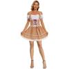 German Oktoberfest Carnival Costume Women's Sheath Dress Sexy Stage Costume