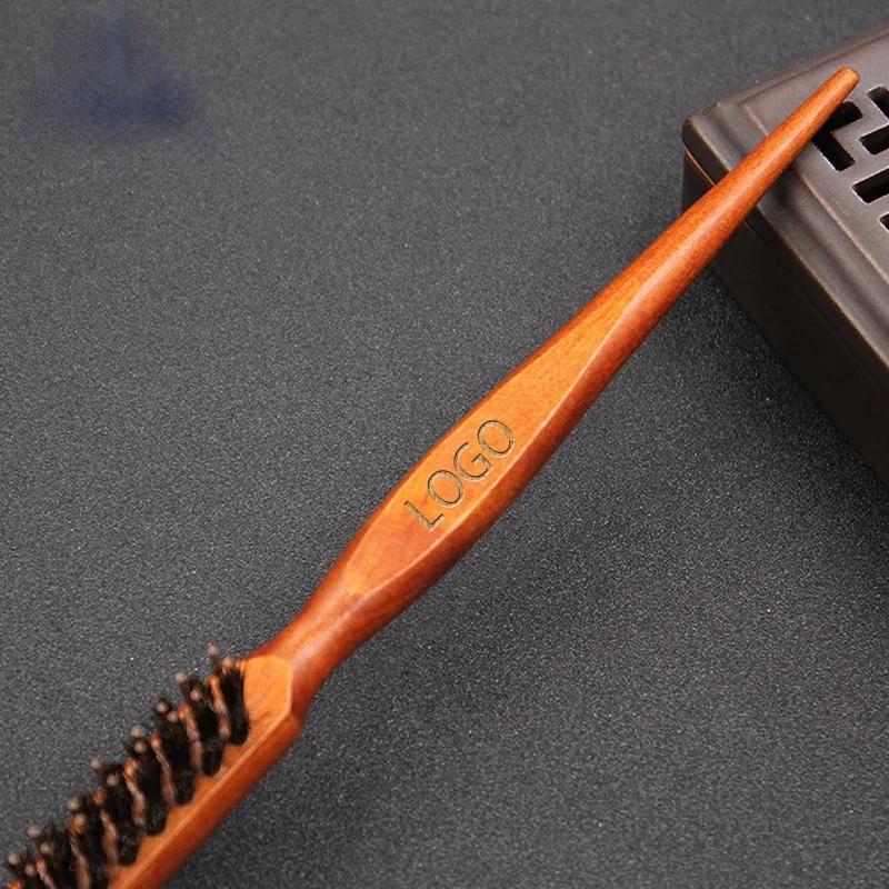 Профессиональная расческа из щетины кабана, тонкая линия, салонная расческа для начеса, расческа для удлинения волос, парикмахерские инструменты для укладки своими руками