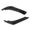 2 Pcs Rear Bumper Splitter Diffuser Carbon Fiber Side Lip Splitters Aprons Extension Replacement