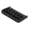 Guitar Bridge 6 String Metal 10.8mm String Distance Delicate Guitar Bridge Black