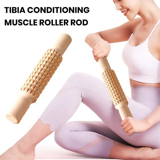 Шин Кондиционирующий Мышечный Ролик Палка Муай Тай Кикбоксинг ММА Липосакция Деревянная Скалка Терапия Мышечной Боли Спортсмены Лимфатический Тело