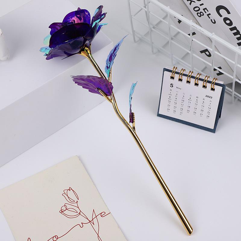 Циси День святого Валентина Разноцветная хрустальная роза