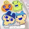 Креативное полотенце для рук Tamagotchi Кухонное Ванная Комната Милый Коралловый Бархат Петля для Подвешивания Быстросохнущее Мягкое Впитывающее Полотенце Домашний Инструмент