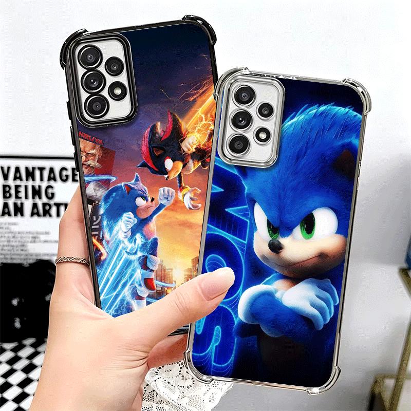 Super S-Sonics Cartoon Soft Phone Case For Samsung A17 A27 A07 A37 A57 A16 A56 A15 A55 A14 A54 A13 A53 A26 A36 A25 A35 A24 A34 A