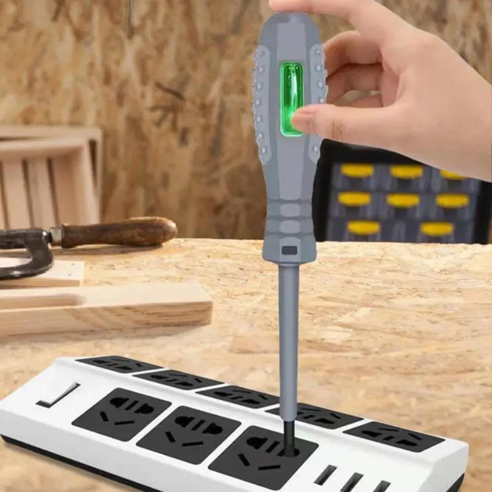 2-в-1 1 шт. Отвертка Детектор электричества Высокий крутящий момент Сильный магнитный Индикатор напряжения Отвертка для обнаружения электричества