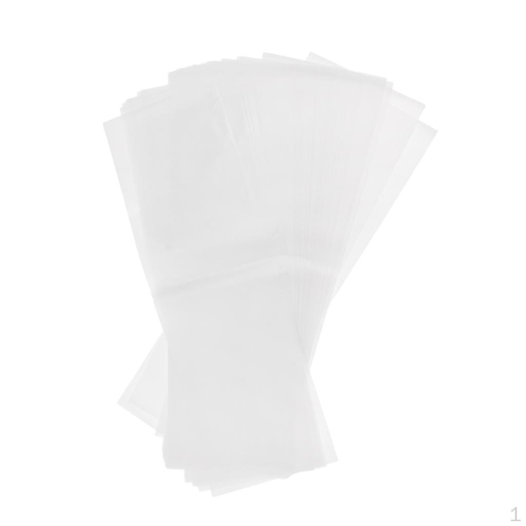 100x Салонный пластиковый лист для разделения волос при мелировании, многоразовый