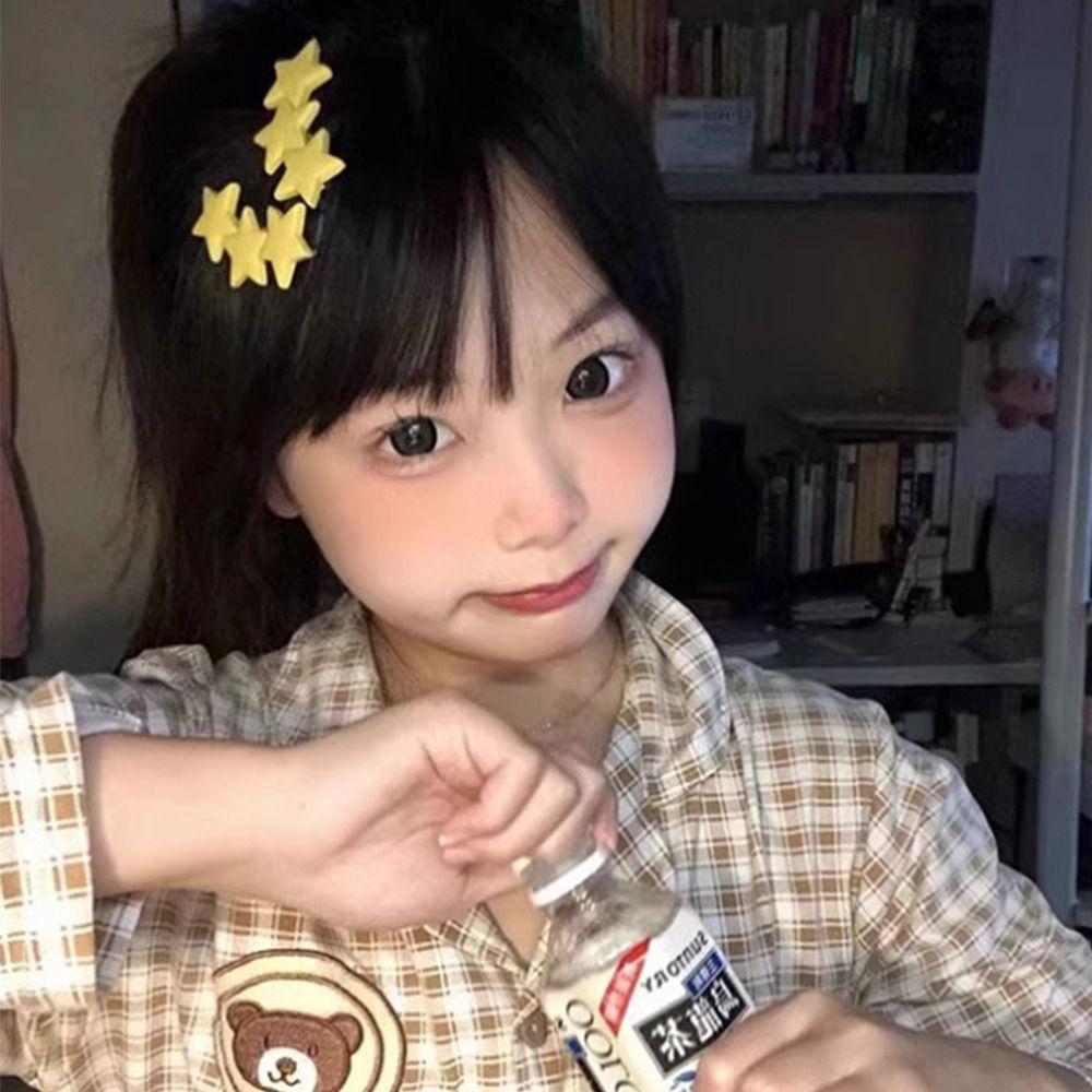 Заколка для волос Sweet Star, заколка из сплава, милая заколка для волос Y2K для девочек