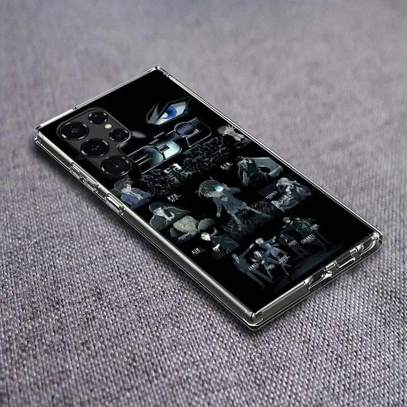 Прозрачный чехол для телефона Детектив Конан для Samsung Galaxy S21 Plus S24 S23 S20 FE S22 S26 Ultra S25 Edge TPU Capa Чехлы Чехол Ударопрочный