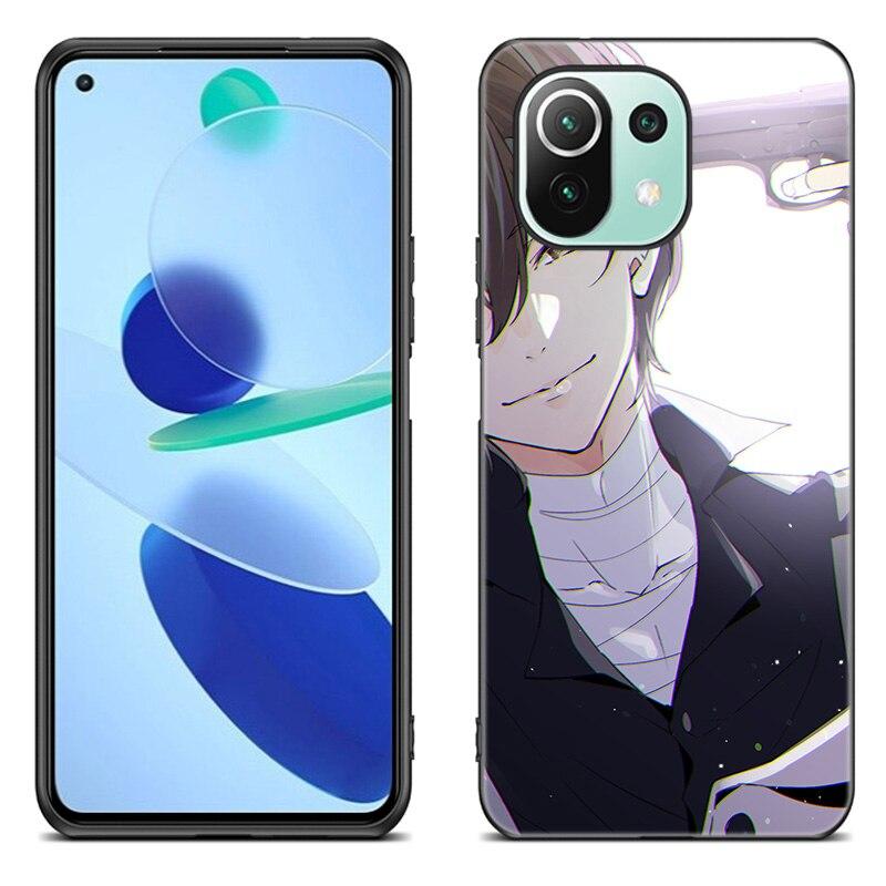 Чехол с изображением аниме Bungou Stray Dogs Dazai Osamu для Xiaomi Mi 11 Lite NE 11i 10T 11T Pro A2 A3 Lite POCO F3 M3 M4 C31 X3 Pro NFC GT