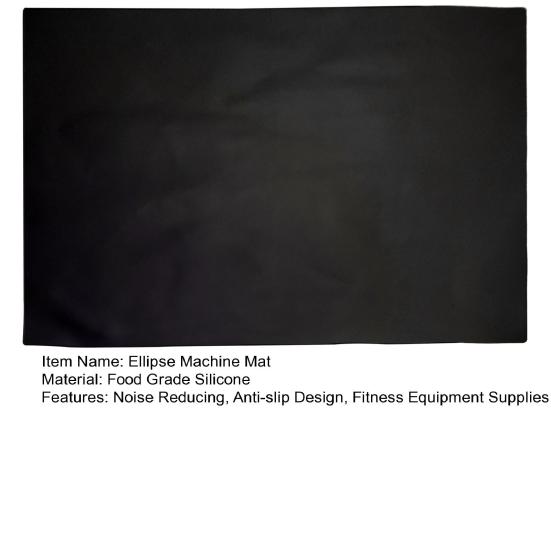 Эллиптический тренажер для ног Нескользящий коврик Эллиптический разносчик под столом Защитный коврик для пола Электрический тренажер с педалью для сидения С шумоподавлением
