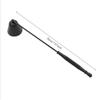 Black Candle Damper Candle Stainless Tool Long Handle Bell Extinguisher Accessory Wicks Out Steel Extinguish Putting Bell-shaped Candle Extinguisher