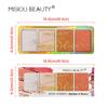 Misiou Beauty Founded Grilled Powder Face Brighter Shadow, трехмерный глянцевый румянец для восстановления теней для век Встроенная пластина