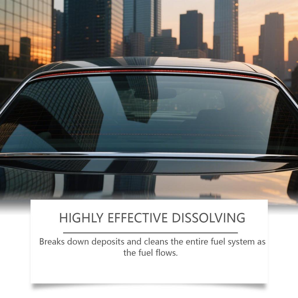 Homonth Car Cleaner Removes Stubborn Carbon Deposits Reduces Fuel Consumption Maintains Car Suitable for Car Fuel Tank 120ml