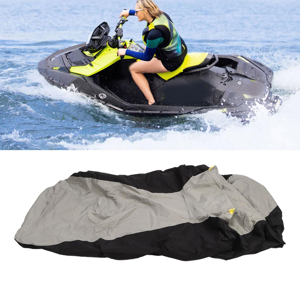 Motorboat Cover Waterproofing Sunproof Marine Trailerable Boat Protective Cover Replacement for Sea-Doo RXP300 GTX300