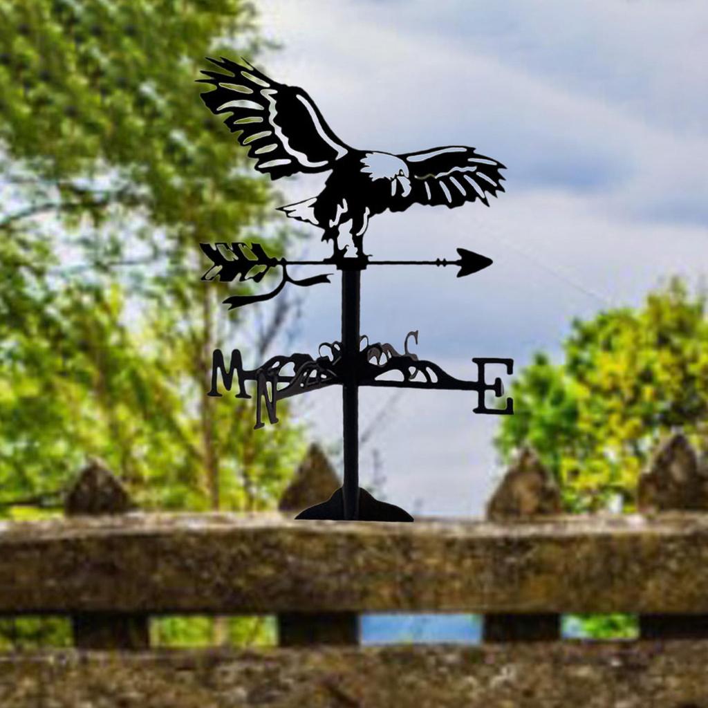 Флюгер ретро силуэт настольный орнамент винтажный флюгер флюгер для газона снаружи двора фермы двор