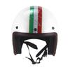 Italian Stripes High Quality Vintage Riding Helmet ABS S/M/L/XL/XXL 3/4 Open Half Face Motorcycle Helmets
