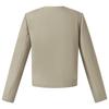 GOELIA Spring New Arrival Four-Way Stretch Round Neck Double-Breasted Jacket