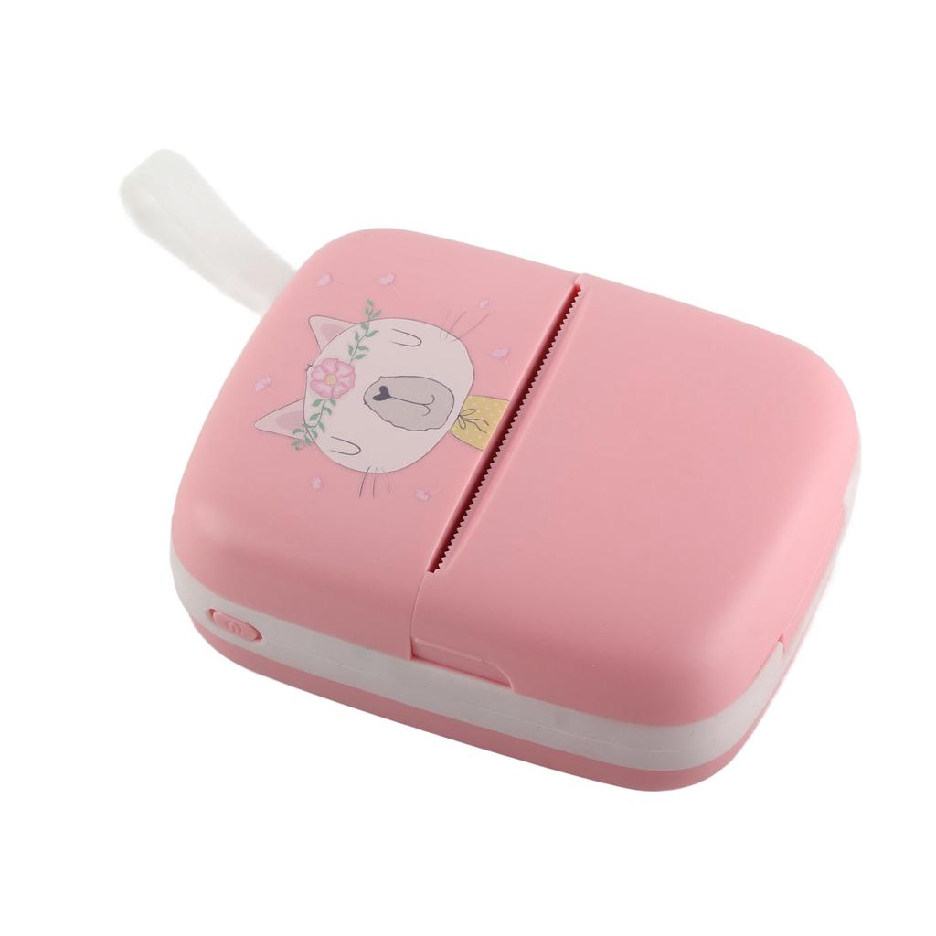 Мини-принтер 200 dpi Bluetooth Многофункциональный карманный термопринтер без чернил для учебы и работы