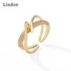 Классическое кольцо Lindon из медного сплава с цирконием, женские ювелирные изделия, свадебный подарок для вечеринки
