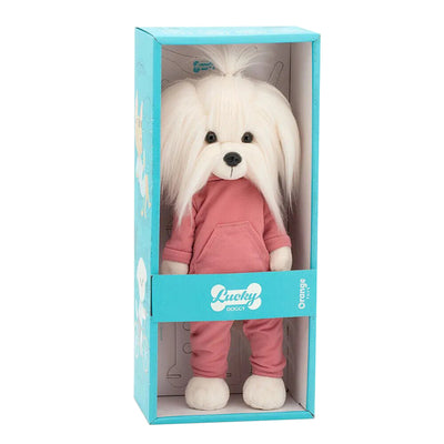 ОРАНЖЕВЫЙ | Мягкая игрушка | Клубничное мороженое Lucky Mimi