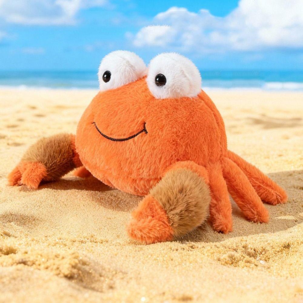 PP Cotton Animal Crab Dolls Simulation Sea Crab Plush Dolls Cute Crab Plush Toys  New Year