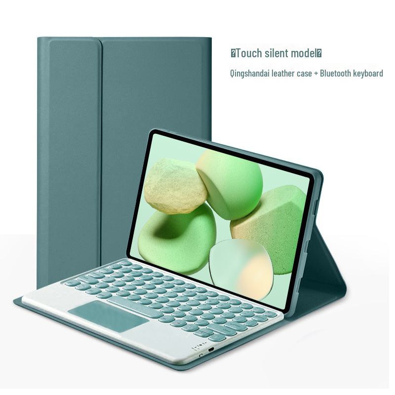 Чехол-клавиатура Bluetooth из кожи для iPad Pro 11 10-го поколения 10.9 со слотом для стилуса - Магнитный защитный чехол для планшета 10.2