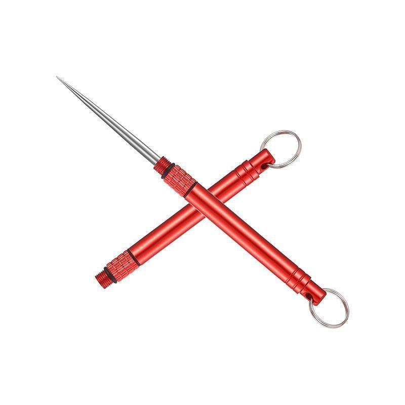 Титановая зубочистка портативный металлический карманный брелок из нержавеющей стали многоразовые зубочистки для кемпинга пикника путешествия на открытом воздухе