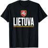 Литва Футболка Литовский Флаг Lietuva Сувенир Любовь Подарок