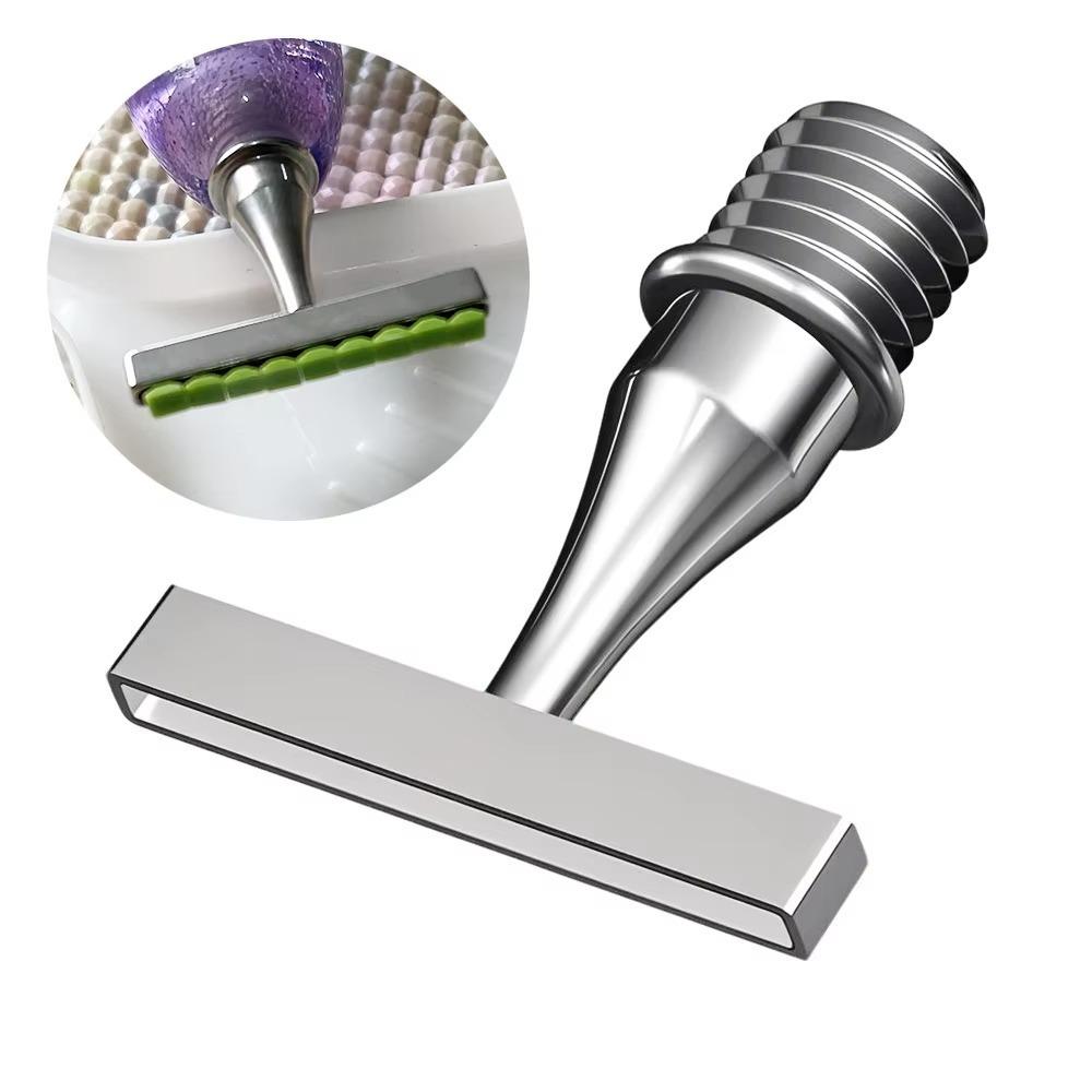 Сменные насадки для ручек, блестящие, для алмазной мозаики, DIY, вышивка, металлические, с резьбой, наконечники для ручек, 3D-печать