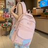 The New Schoolbag Is High-value, Fresh and Sweet, Candy-colored Backpack, Lightweight and Large-capacity Backpack for Junior High School Students.