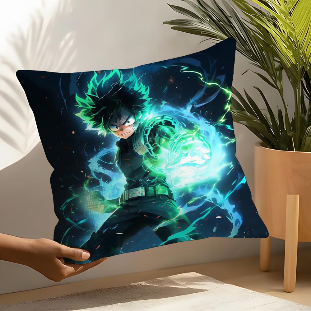 My Hero Academia - Boku No Hero Academia Pillow Case Linen Cushion Covers For Decorative Sofa Home Pillows Case
