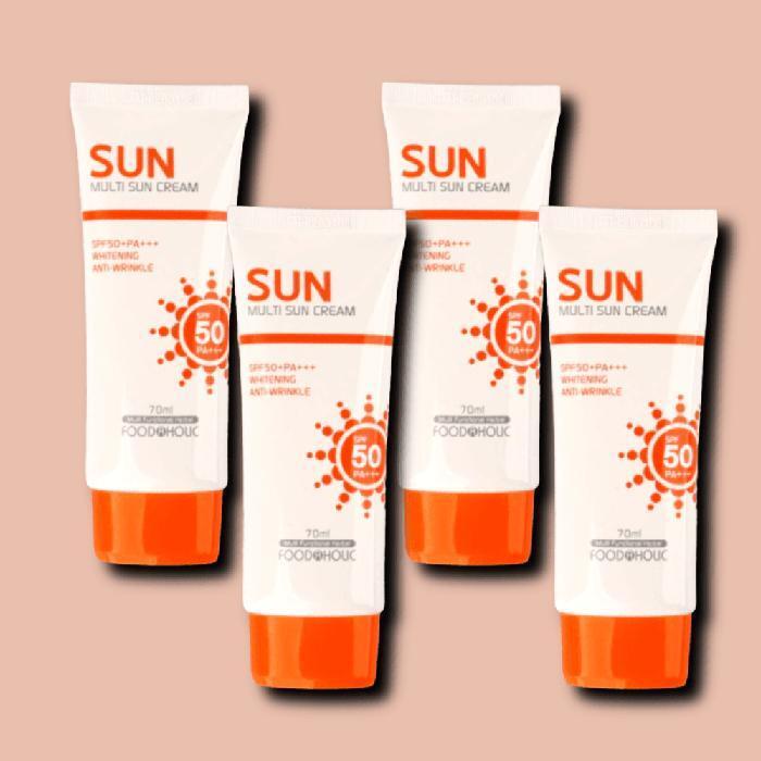 FoodaHolic Multi Sunscreen 70ml x 4 (38036306)