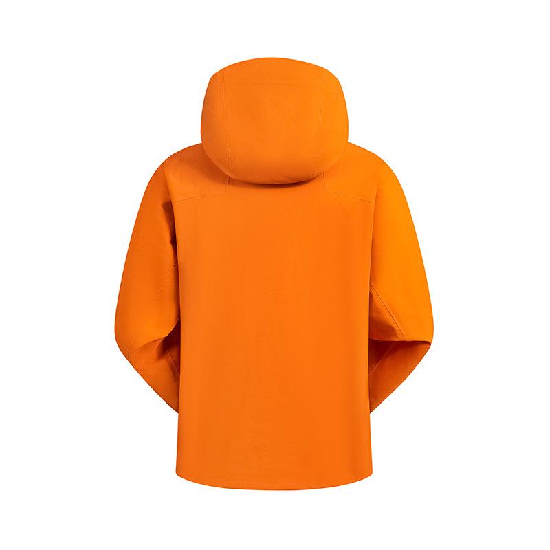 Seamless Rubberized Jacket, Rainproof Underarm Breathable Mesh Outdoor Hard-shell Single Jacket, Fully Heat-sealed Rubberized Mountaineering Jacket