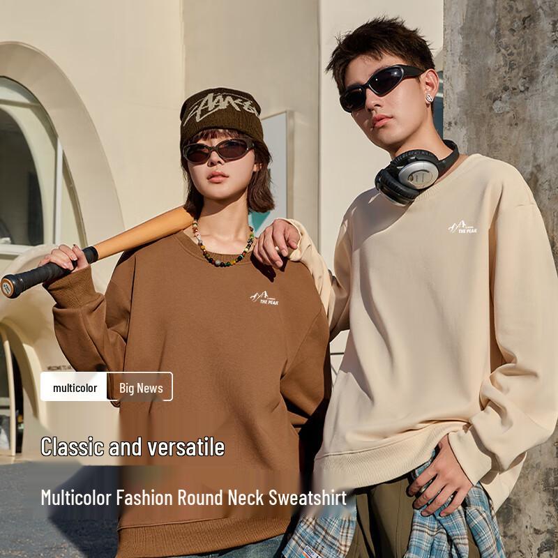 Baleno Men's American Retro Graphic Pullover Sweatshirt