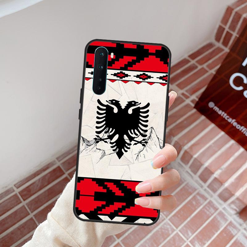 Албания Албанцы Флаг Чехол Для OnePlus Nord 5 CE 2 3 4 Lite N20 N30 OnePlus 15 13 12 11 10R 13R 10T 13T 12R Обложка