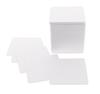 Daikoku Kogyo X Pack of 100 Coaster, White, 8.5 8.5 Cm, Plain, Square, 3362316,
