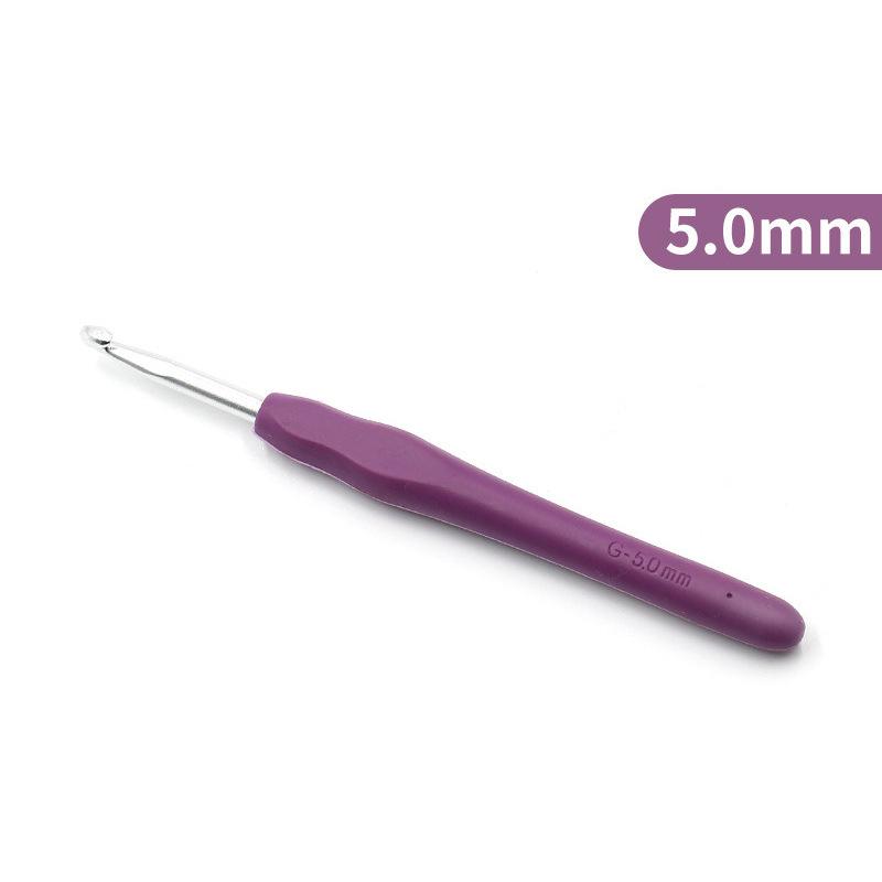 Набор инструментов для вязания крючком с мягкой ручкой для домашнего хозяйства, спицы для вязания свитеров, вязание крючком своими руками, сумка для шарфа, игла с двойной головкой для шерсти