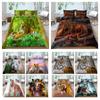 3D Bedding Set Tiger Adults Bed Soft Warm Quilt Comforter Duvet Cover Pillowcase Home Bedclothes Comfortable