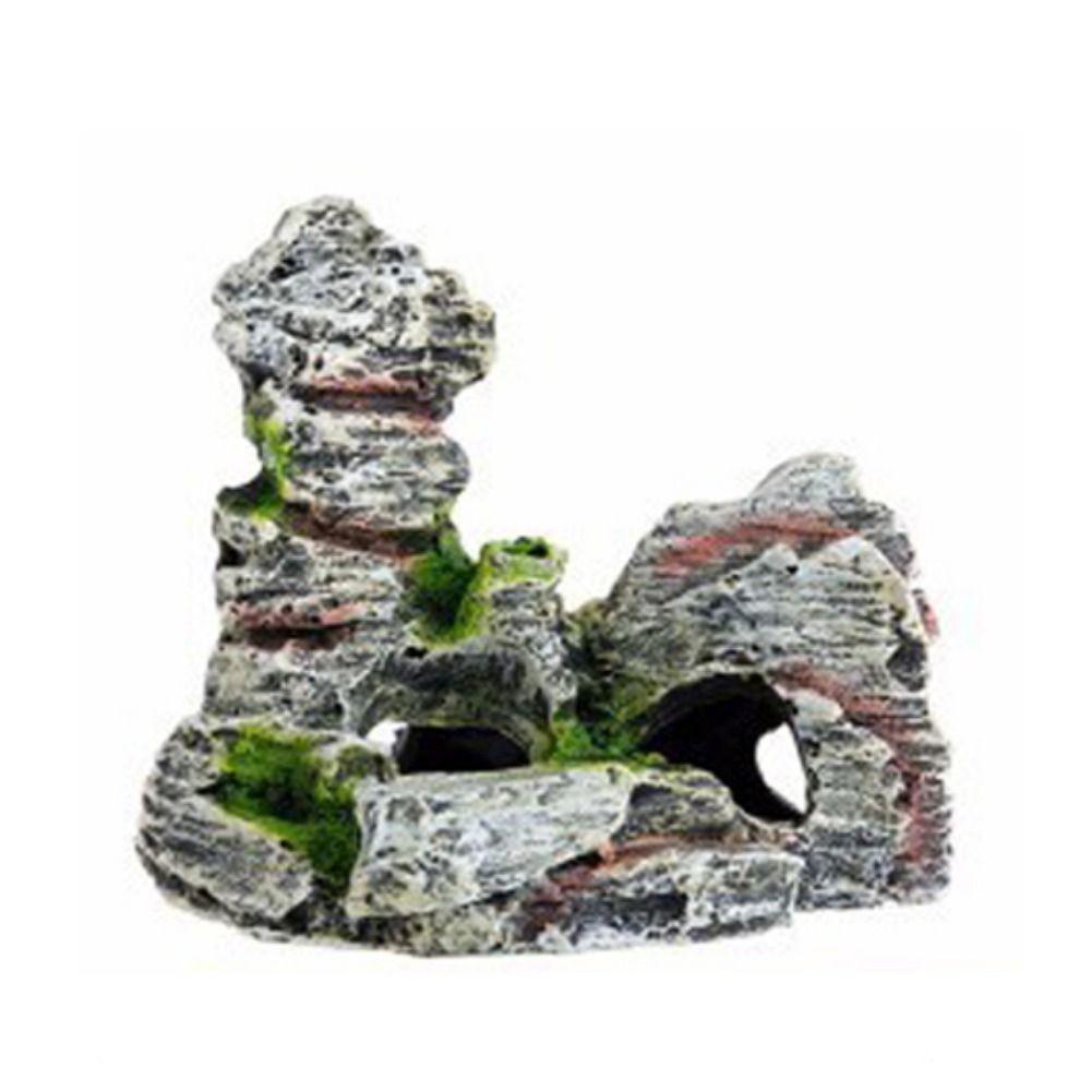 Decorations Rock Shape Fish Hiding Cave Fake Mountain Ornament Fish Tank Fish Shrimp Shelter