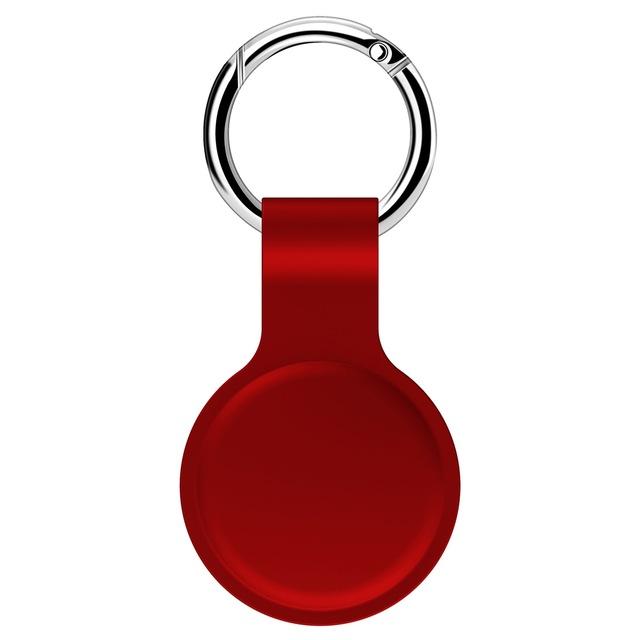 Силиконовый чехол для Apple Airtags Защитный корпус Аксессуары для трекера Противоцарапающаяся оболочка Брелок Чехол для Apple Air tag