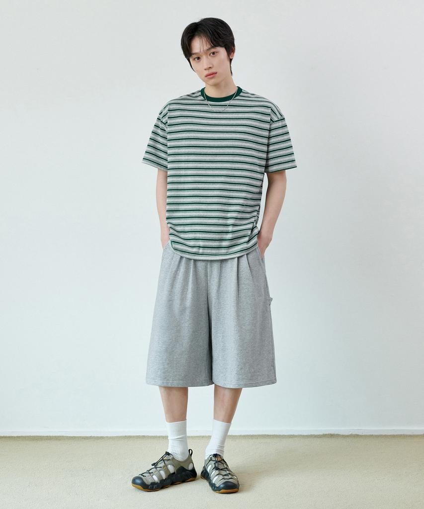 GLW [Unisex] Bermuda Sweatpants Melange