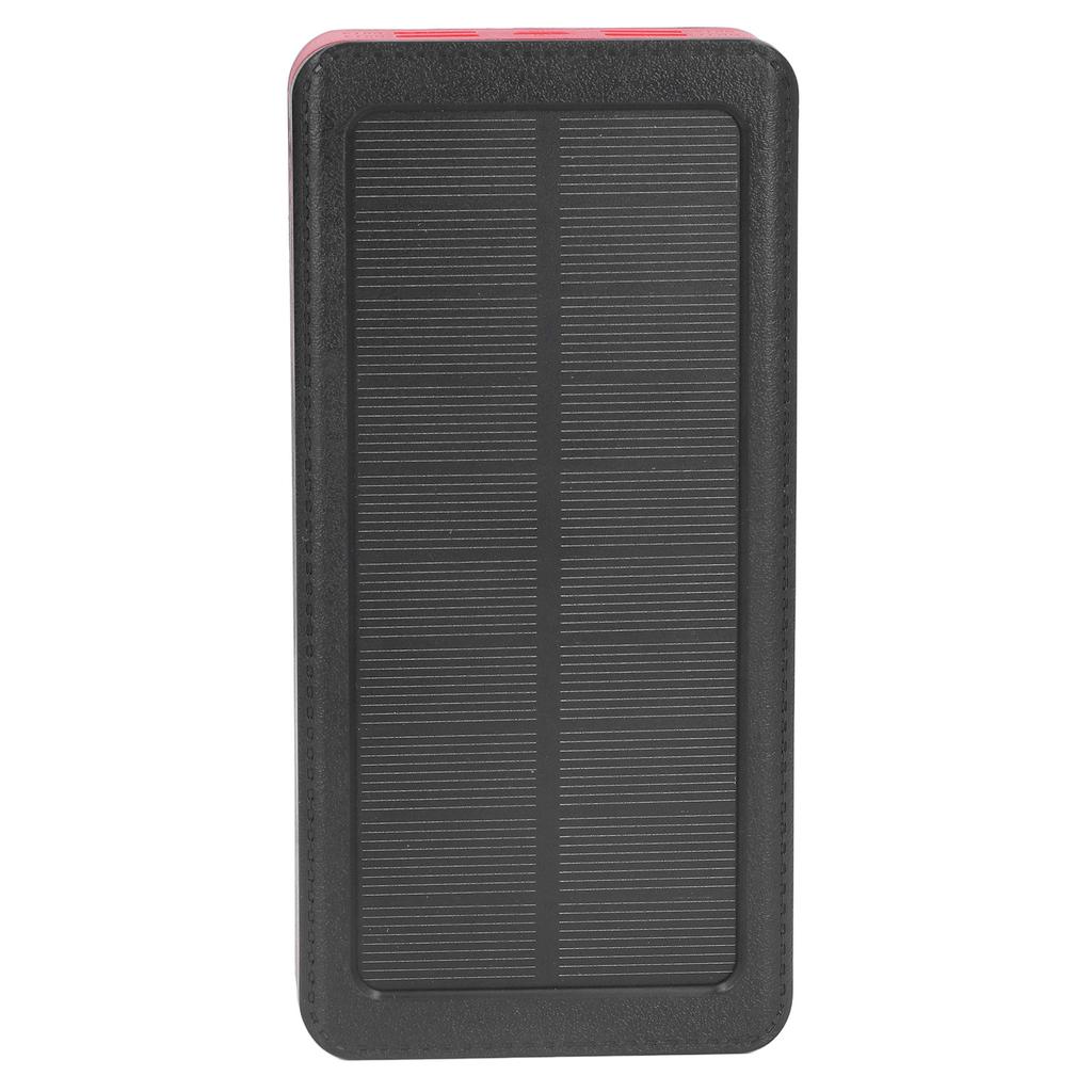 Солнечный внешний аккумулятор с 32 светодиодами, 4 USB-портами, емкостью 30000 мАч для кемпинга, пеших походов и приключений