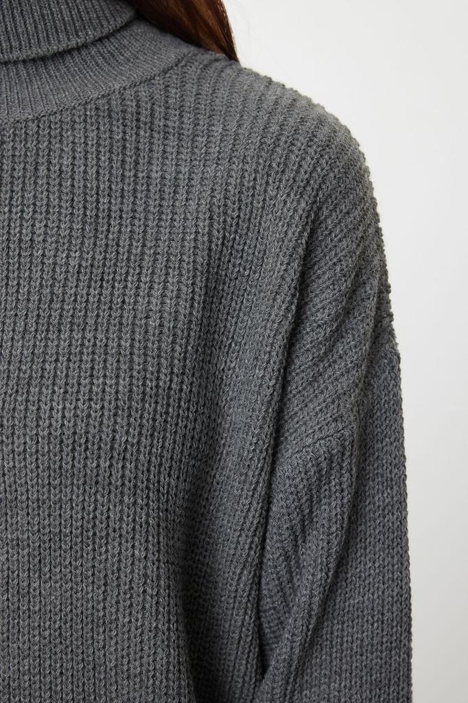 Женский модный стильный свитер Saks Wide Fit базовый трикотажный свитер