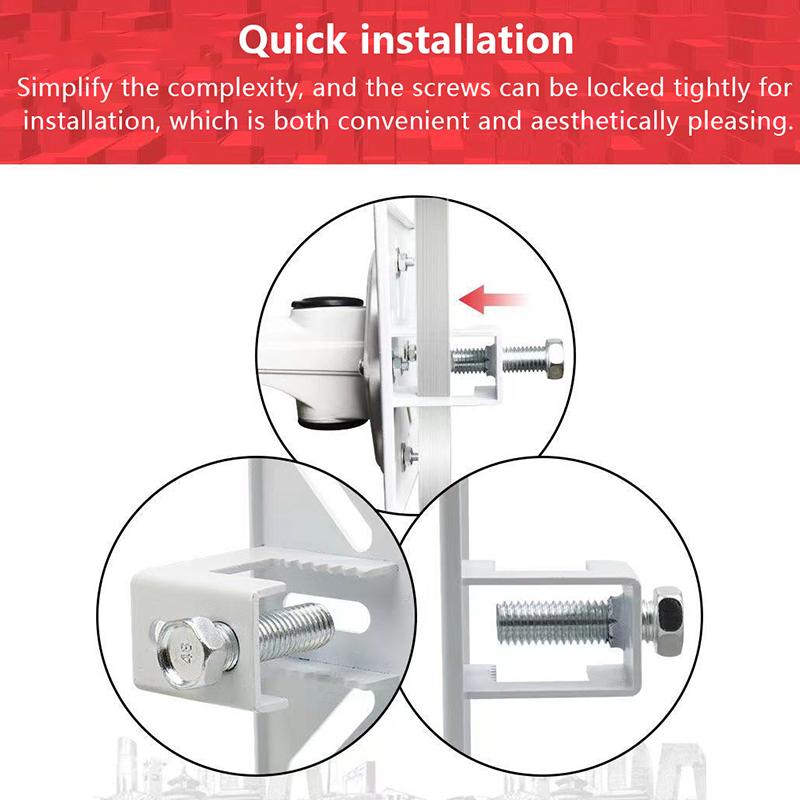 Вертикальный настенный кронштейн адаптера для крепления на столб для камеры видеонаблюдения